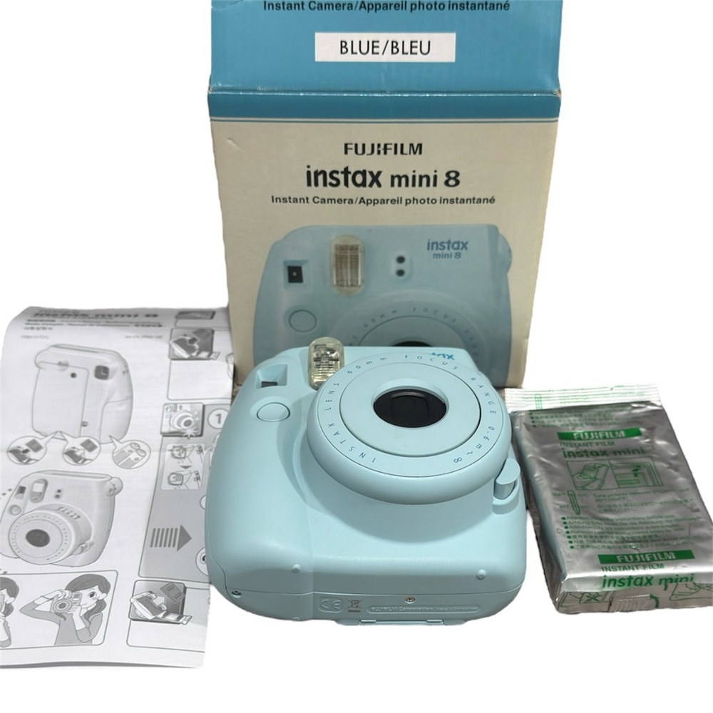 Fujifilm Instax Mini 8 Instant Camera - Light Blue